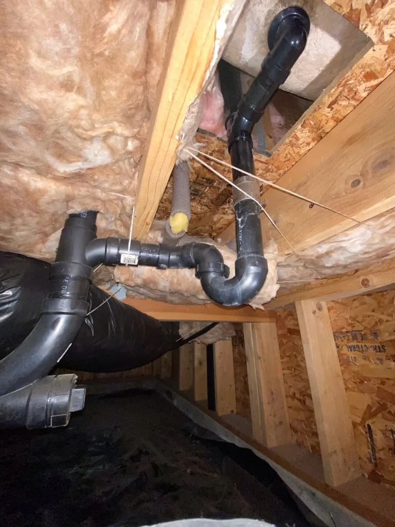 Installing Tub Drain Piping