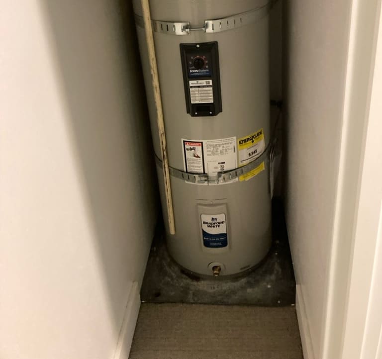 cat_water heater leaking seattle wa