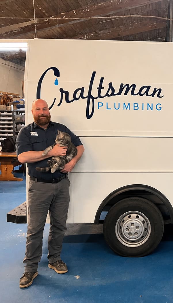 meet the owner dusty hoerler of craftsman plumbing in seattle