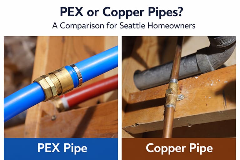 copper vs pex piping in seattle wa
