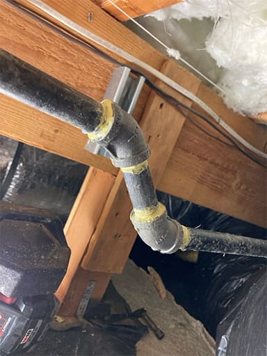 run pipe away from concrete slabs in seattle